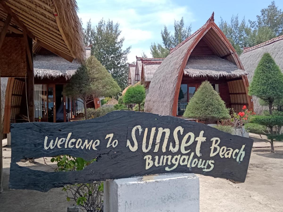 Sunset Beach Bungalow Gili Meno Exterior foto